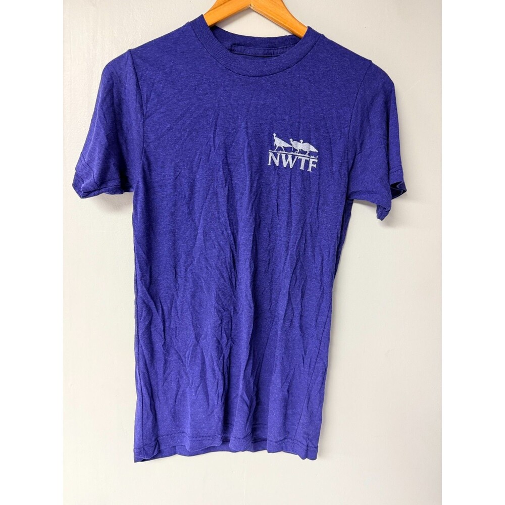 NWTF 45th Anniversary 1973-2018 Purple Graphic T-Shirt S